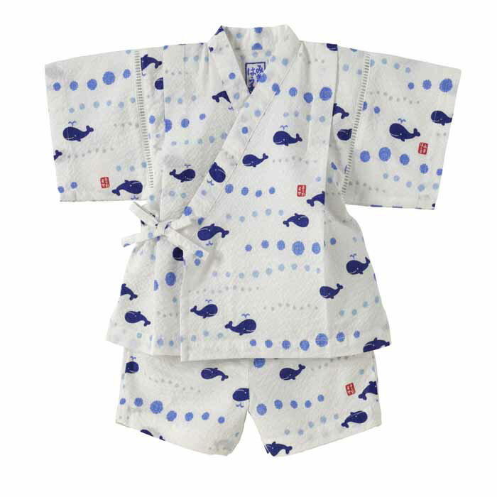 30 Off 限定特価 セール ミキハウス 100cm アウトレット 甚平スーツ