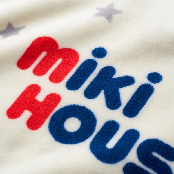 ミキハウス コットン100％ スリーパー 綿毛布 送料無料 出産祝い ギフト対応 新生児 男の子 女の子 オールシーズン ねんねグッズ プレゼント 正規品 赤ちゃん お出かけ 孫 まご 冬用 オールシーズン 新生児 ニューボーン バースディ 出産準備 12ヶ月 3