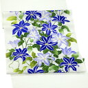 ≪15%OFF/サマーセール≫一富司 夏名古屋帯 薄緑 仕立て付き 鉄線 お茶会 絽名古屋帯 五泉 塩瀬 夏帯 夏九寸名古屋帯 染帯 カジュアル 京友禅 正絹 未仕立て 反物 新品 仕立て込み 夏九寸帯 絹 non-264