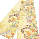 ≪15%OFFクーポンあり≫振袖用 袋帯 志都香 仕立て付き 金 ゴールド 成人式 帯 正絹 新品 購入 販売 桜 菊の丸 未仕立て 西陣織 結婚式 礼装用 フォーマル 古典柄 仕立て込み ffo-268