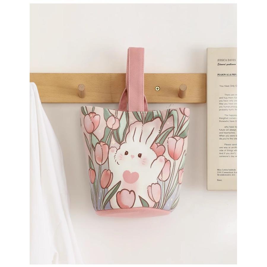 Rakuten - トットバッグ 女性キャンバスバッグ ハンドバッグ レディース 仕切り ミニトット 小さいハンドバッグ ミニバッグ ファッション 可愛い 軽量 散歩 ショッピング 旅行 出勤 誕生日 クリスマス プレゼント