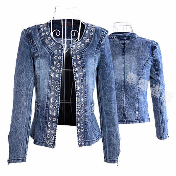 デニムジャケット S/M/L/XL/2XL/3XL/4XL パーカー Gジャン レディース アウター 大きいサイズ デニム 長袖 ジージャン コート ショート丈 欧米風 着痩せ きれいめ ファッション カジュアル かわいい おしゃれ 春物 秋服 2シーズン 新品 お買得！