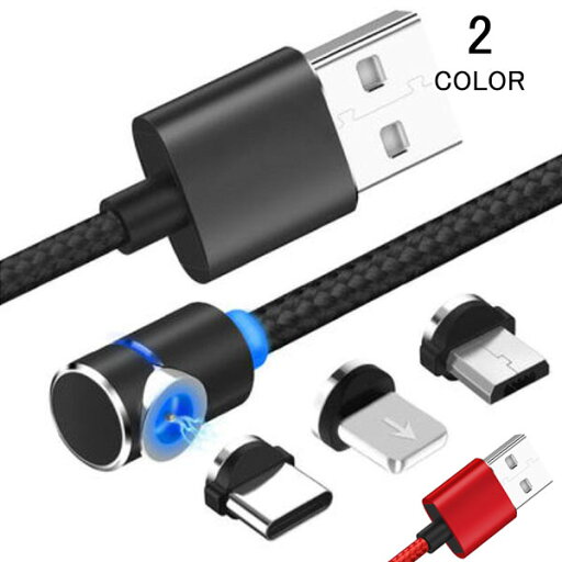 充電ケーブル 3in1充電ケーブル マグネット式 3A 急速充電 Iphone L字型 データ転送 1m Lightningケーブル 断線防止 高耐久 スマホケーブル マイクロUSB Type-C iPhone13 充電 iPad Android アダプター メール便 充電ケーブル 3in1充電ケーブル マグネット式 3A 急速充電 Iphone L字型 データ転送 1m Lightningケーブル 断線防止 高耐久 スマホケーブル マイクロUSB Type-C iPhone13 充電 iPad Android アダプター メール便