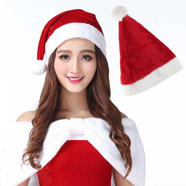 クリスマス 帽子 サンタ帽子 サンタハット 上品 サンタクロース帽子 サンタコス サンタ コスプレ コスチューム おまけ イベント 仮装 おしゃれ 春 秋 冬