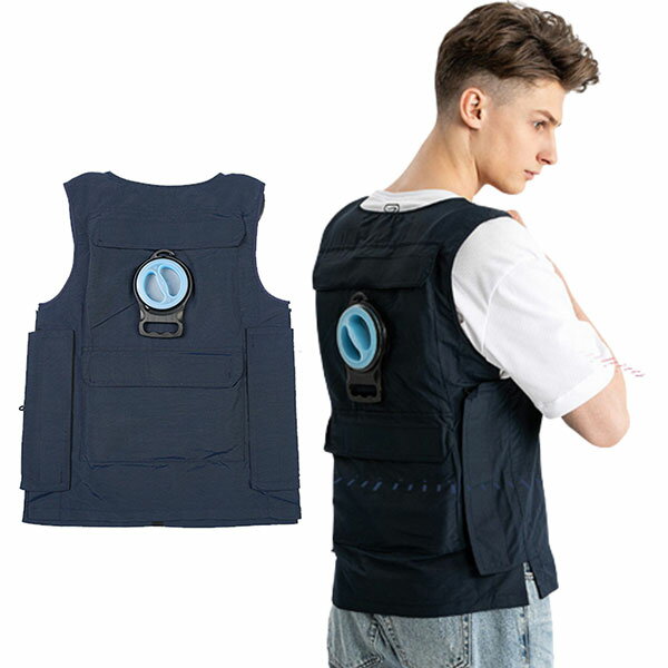 ◆素材構成: TPU、ポリエステル ◆水冷服では直接冷たい水が体に近い部分を流れるため、特に暑い環境下では風で冷やす場合に比べて、より高い冷感効果を得ることが出来ます。 ◆スイッチでポンプの働きをコントロールすることができ、十分に涼しいと感じたらポンプを止め、暑いと感じたら再びスイッチを入れることができます。 ◆側面はマジックテープで取り付けられており、マジックテープの位置を調整することで、衣類を適切なサイズに調整が出来ます。 ◆ご注意 ◆本製品にはモバイル電源は付属しておりませんので、お客様はご自身で市販のモバイル電源をご購入いただく必要があります。 5000mAhのモバイル電源で約3時間の連続使用が可能で、断続使用で5?6時間まで延長可能です。 (周囲の温度、水の量などにより使用時間は異なります）。 ◆この製品は手洗いのみで、洗濯機で行ってはいけません。 ◆赤電源ボタンを押して、動かない場合、ボタンをグルグル回して再度押してください。（正常状態） 注意事項 ◆在庫数の更新は随時行っておりますが、お買い上げいただいた商品が、品切れになってしまうこともございます。 その場合、お客様には必ず連絡をいたしますが、万が一入荷予定がない場合は、キャンセルさせていただく場合もございますことをあらかじめご了承ください。 ◆商品写真はできる限り実物の色に近づけるよう加工しておりますが、お客様のお使いのモニター設定、お部屋の照明等により実際の商品と色味が異なる場合がございます。 メーカー希望小売価格はメーカーカタログに基づいて掲載しています商品説明 ◆素材構成: TPU、ポリエステル ◆水冷服では直接冷たい水が体に近い部分を流れるため、特に暑い環境下では風で冷やす場合に比べて、より高い冷感効果を得ることが出来ます。 ◆スイッチでポンプの働きをコントロールすることができ、十分に涼しいと感じたらポンプを止め、暑いと感じたら再びスイッチを入れることができます。 ◆側面はマジックテープで取り付けられており、マジックテープの位置を調整することで、衣類を適切なサイズに調整が出来ます。 ◆ご注意 ◆本製品にはモバイル電源は付属しておりませんので、お客様はご自身で市販のモバイル電源をご購入いただく必要があります。 5000mAhのモバイル電源で約3時間の連続使用が可能で、断続使用で5?6時間まで延長可能です。 (周囲の温度、水の量などにより使用時間は異なります）。 ◆この製品は手洗いのみで、洗濯機で行ってはいけません。 ◆赤電源ボタンを押して、動かない場合、ボタンをグルグル回して再度押してください。（正常状態） 注意 ◆在庫数の更新は随時行っておりますが、お買い上げいただいた商品が、品切れになってしまうこともございます。 その場合、お客様には必ず連絡をいたしますが、万が一入荷予定がない場合は、キャンセルさせていただく場合もございますことをあらかじめご了承ください。 ◆商品写真はできる限り実物の色に近づけるよう加工しておりますが、お客様のお使いのモニター設定、お部屋の照明等により実際の商品と色味が異なる場合がございます。