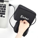 巨大 エンターキー Enter おもしろグッズ クッション BIG ENTER 抱き枕 ストレス発散 インテリア パソコン 押せる 可愛い 圧力を解放する 誕生...