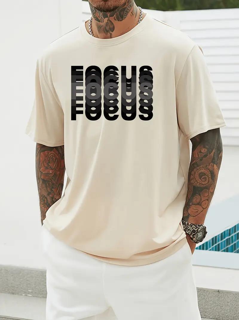 乐天商城 - 「FOCUS 」 Tシャツ 100%コットン ドラゴンクエスト ネタ パロディ ふざけtシャツ ギャグtシャツ おもしろTシャツ おもしろグッズ ドラゴンクエスト メンズ レディース 面白いパンダグラフィックTシャツ 半袖 洗濯機可 メール便