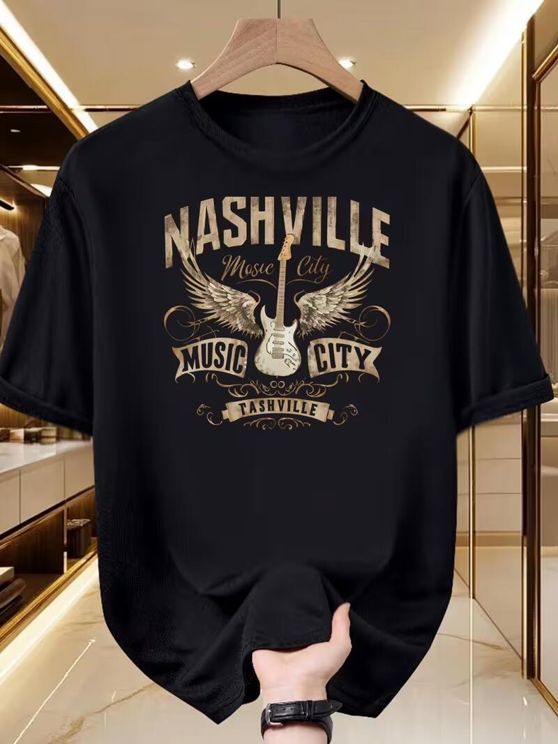 Rakuten - 「NASHVILLE」 Tシャツ 100%コットン ドラゴンクエスト おもしろTシャツ ネタ パロディ ふざけtシャツ ギャグtシャツ おもしろグッズ ドラゴンクエスト メンズ レディース 面白いパンダグラフィックTシャツ 半袖 洗濯機可 メール便