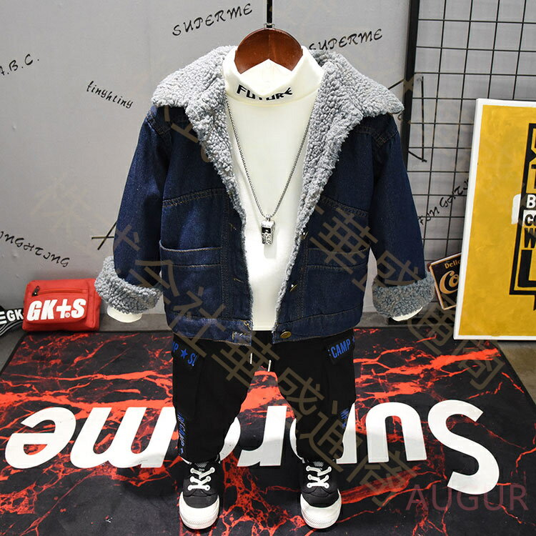 デニムブルゾン デニムコート デニムジャケット 裏ボア アウター キッズ ジュニア 男の子 女の子 秋 冬 コート ブルゾン ジャケット 通園 通学 春 子供服 宴会 記念日 誕生日 結婚式 発表会 七五三