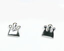 Pt900 クラウン ピアス(4)