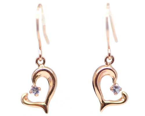 K10WGPGタンザナイトハートピ...