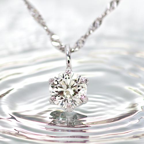 【期間限定！6,000円OFFクーポン！】0.15ct 天然ダイヤモンド プラチナネックレス レディース 一粒ダイヤモンド ペンダント　Pt900　PT900 誕生日プレゼント 女性 華奢 シンプル