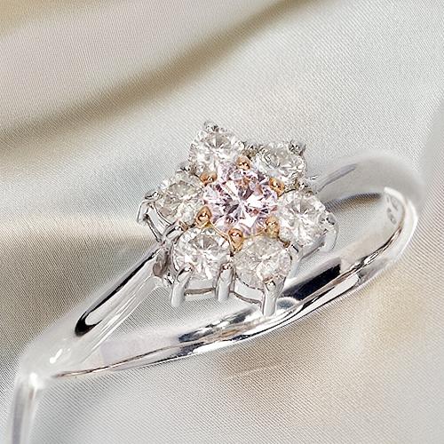 楽天市場】ピンクダイヤモンド（カラット数0.4 ～ 0.49ct）（指輪