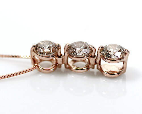 K18/WG/PG 0.5ct ブラウンダイヤ...の紹介画像2