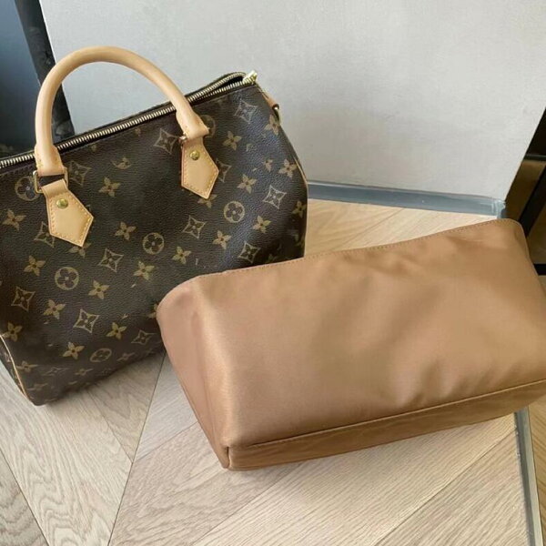 LV Speedy16(nano)／Speedy20 ルイヴィトン スピーディ16(nano)／スピーディ20 インナーバッグ 4色 防水性よい 色落ちにくい 耐摩耗性良い 洗濯やすい 軽い 支持性よい 超狭辺デザイン ナイロン製 バッグインバッグ 手作り ハンドバッグインナーバッグ