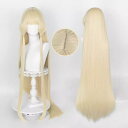 コスプレ ちぃ Chii エルダ Elda ちょびっツ Chobits AI コスプレウィグ ウィッグ かつら ウィッグネット付き 金色のロングヘア