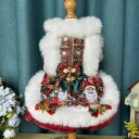 【送料無料】手作りペット服 ペット姫ワンピース スカート ドレス プリンセススタイル クリスマス パーティー 結婚式 きれい 超かわいい 欧風 柔らかい ペットウェア 犬服 猫服 犬ウェア 猫ウェア ペットスカート 春 夏 秋 冬
