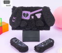 【送料無料】Nintendo Switch Switchカバー Joy-Conスティックカバー 漆黒猫 OLED 可愛い アクセサリー 手足の冷え 分体式設計 ...