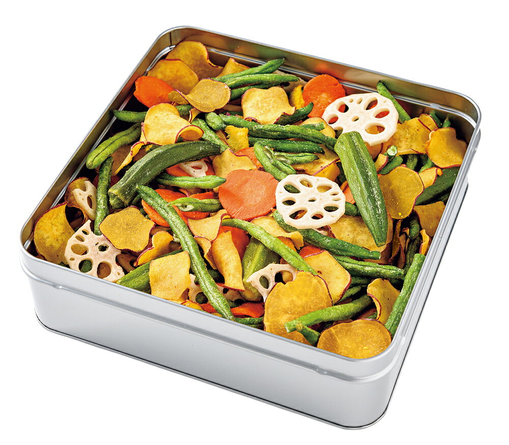豆徳 野菜チップス缶 TYC-001 野菜を減...の紹介画像2