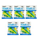 【5パックセット】TOUR TEE COMBO NEONS BLUE ツアーティー コンボ ネオンブルー T-490 5本入り USGAR&Aルール適合 202...