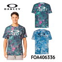 オークリー Tシャツ グラフィックOAKLEY ENHANCE QDEVO SS TEE GRAPHIC 3.0 FOA406336 半袖 トレーニングウエア 