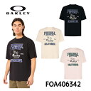 オークリー レトロ TシャツOAKLEY EN NEW RETRO TEE LA COLLEGE 1.0 FOA406342 吸汗速乾 ストレッチ [日本正規品...
