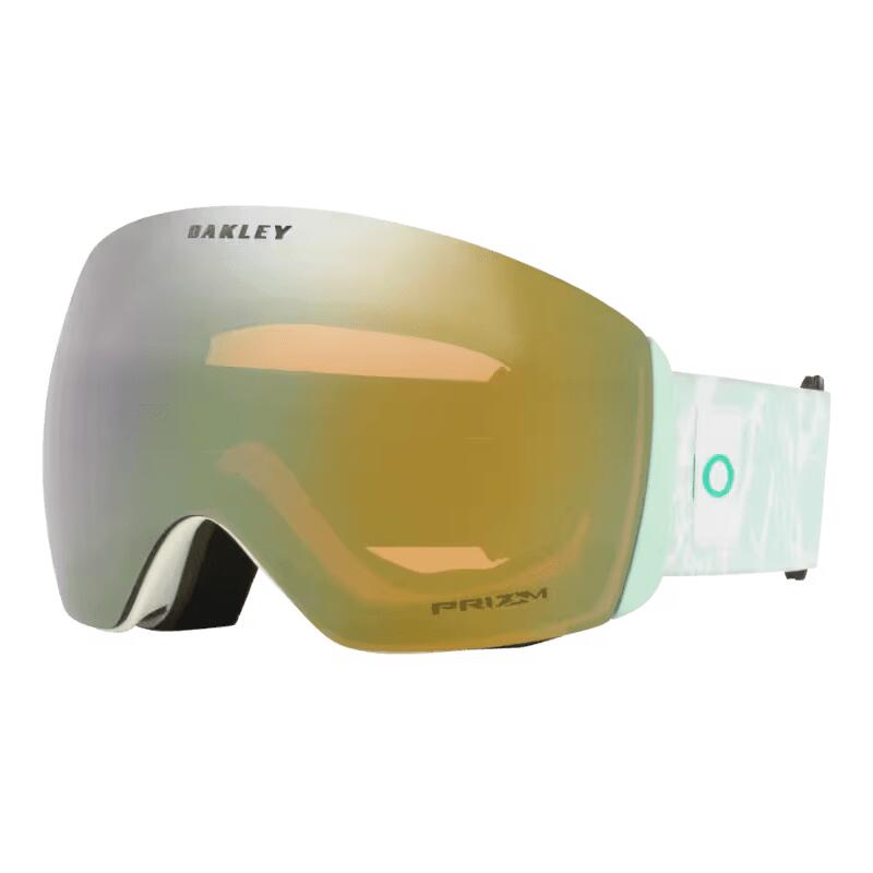 I[N[ Xm[S[O OAKLEY Snow Goggles Flight Deck PrizmSageGoldIridium/JasmineCrystal L OO7050-C4 Global Fit