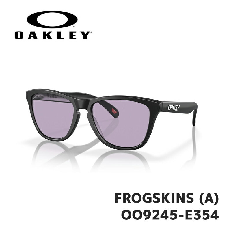 I[N[ TOX OAKLEY FROGSKINS (A) OO9245-E354 Matte Black / Prizm Slate [ubWtBbg tbOXL [{Ki]