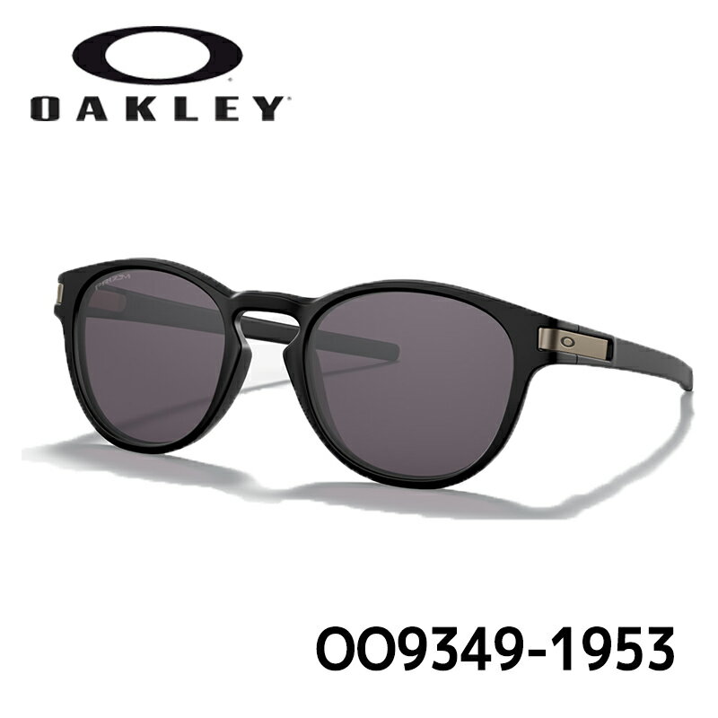 I[N[ TOX b` OAKLEY LATCH (A)OO9349-1953 MATTE BLACK/PRIZM GREY [{Ki]