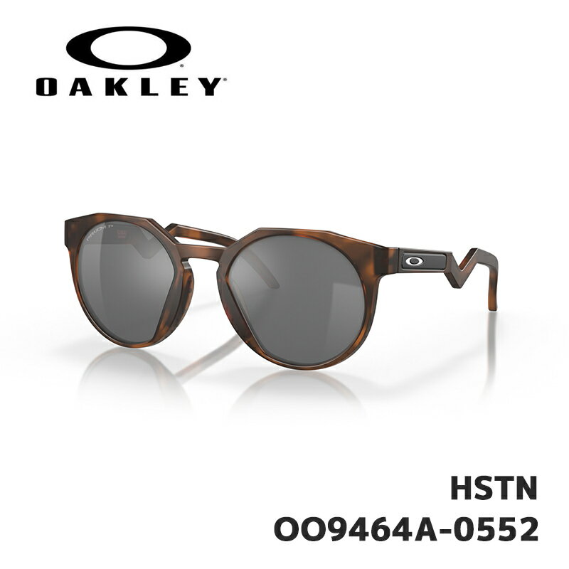 オークリー サングラス OAKLEY HSTN OO9464A-0552 Prizm Black Polarized / Matte Brown Tortoise ローブリッジフィット ハウストン