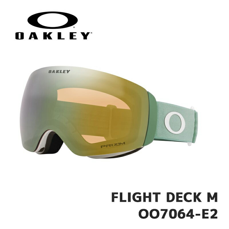 y݌ɗLI[zI[N[ S[O OAKLEY FLIGHT DECK M OO7064-E2 Matte Jade / Prizm Sage Gold Iridium jo[TtBbg tCgfbL 23-24Nf