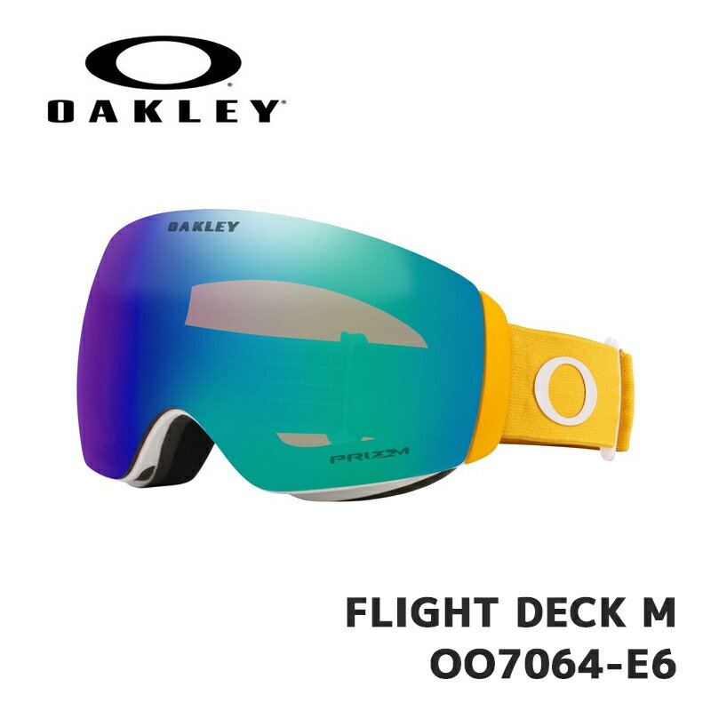 y݌ɗLI[zI[N[ S[O OAKLEY FLIGHT DECK M OO7064-E6 Gold / Prizm Argon Iridium jo[TtBbg tCgfbL 23-24Nf