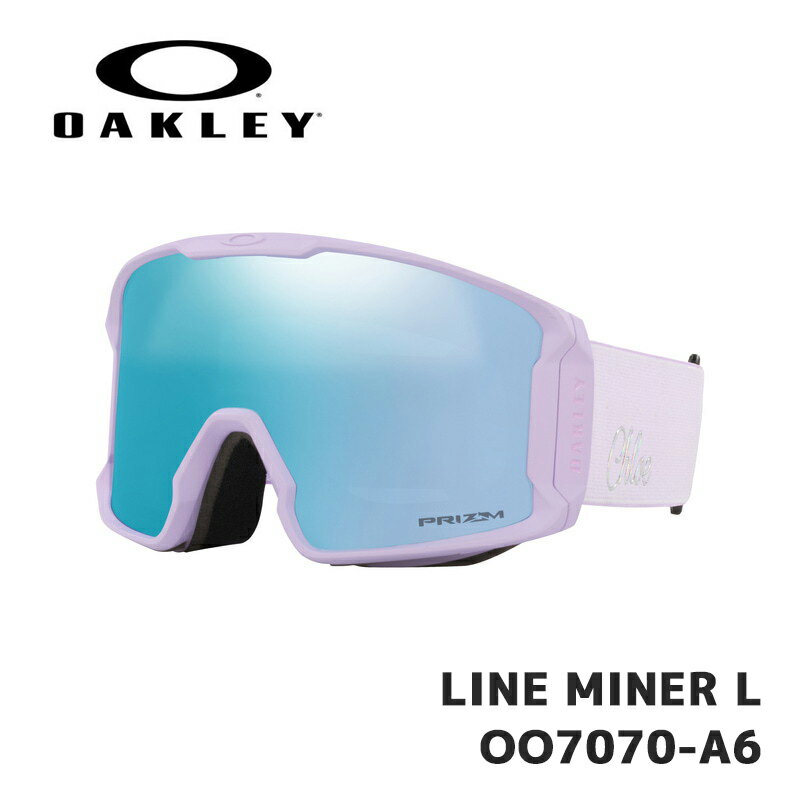 I[N[ S[O OAKLEY LINE MINER L OO7070-A6 Purple / Prizm Snow Sapph Ireiridium jo[TtBbg C}Ci[