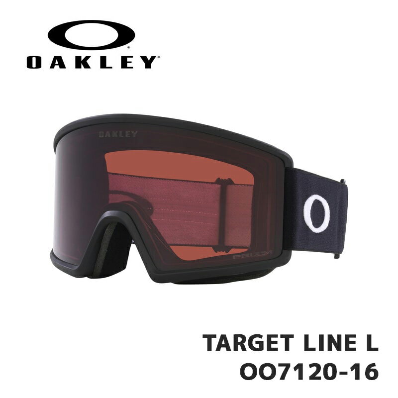 y݌ɗLI[zI[N[ S[O OAKLEY TARGET LINE L OO7120-16 Matte Black / Prizm Dark Grey jo[TtBbg ^[QbgC 23-24Nf