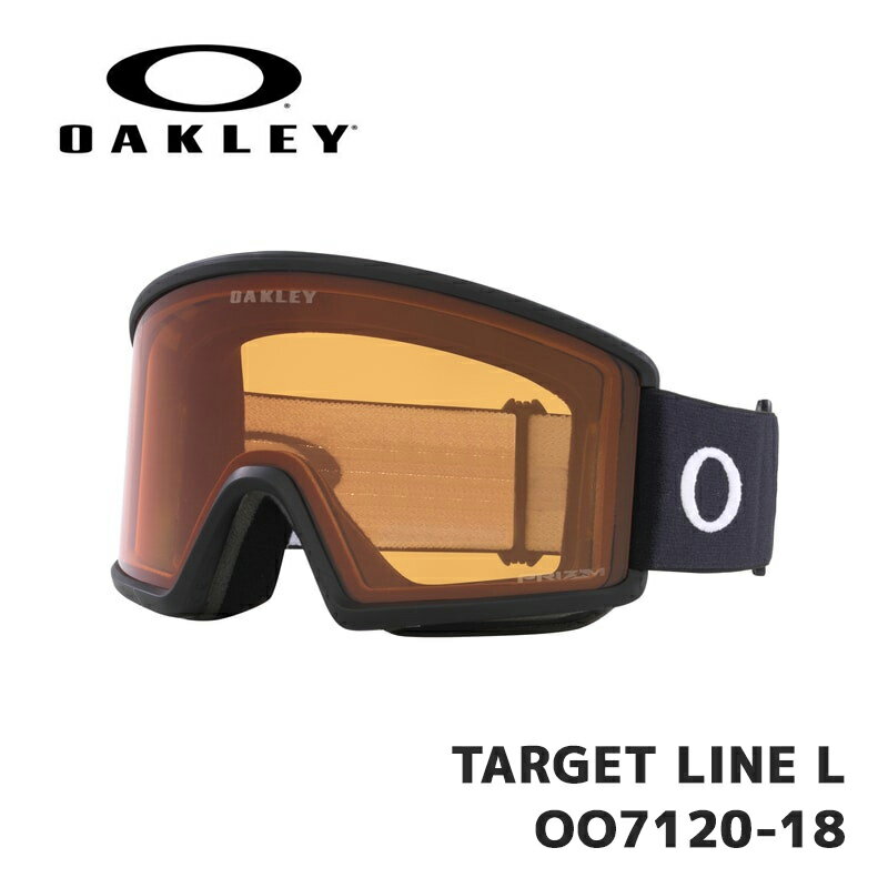 y݌ɗLI[zI[N[ S[O OAKLEY TARGET LINE L OO7120-18 Matte Black / Prizm Persimmon jo[TtBbg ^[QbgC 23-24Nf