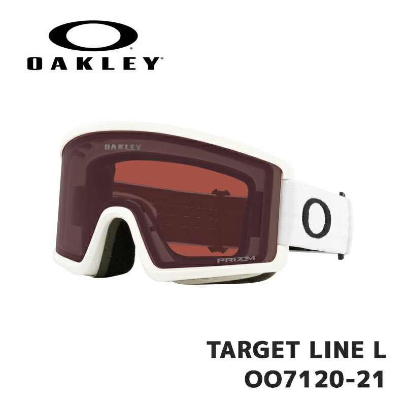 ں߸ͭꡪ¨Ǽۥ꡼  OAKLEY TARGET LINE L OO7120-21 Matte White / Prizm...
