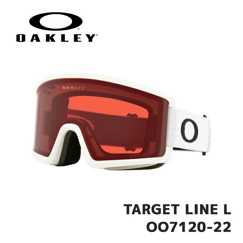 y݌ɗLI[zI[N[ S[O OAKLEY TARGET LINE L OO7120-22 Matte White / Prizm Rose jo[TtBbg ^[QbgC 23-24Nf