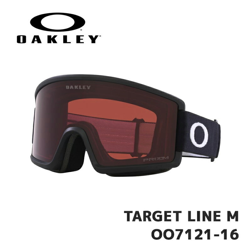 y݌ɗLI[zI[N[ S[O OAKLEY TARGET LINE M OO7121-16 Matte Black / Prizm Dark Grey jo[TtBbg ^[QbgC 23-24Nf