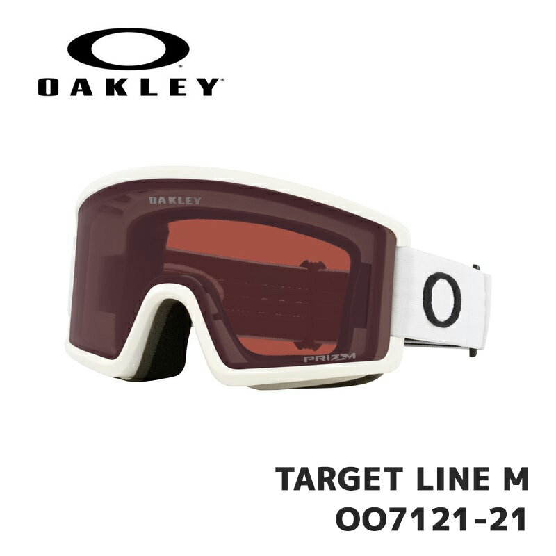 ں߸ͭꡪ¨Ǽۥ꡼  OAKLEY TARGET LINE M OO7121-21 Matte White / Prizm...