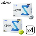 【在庫あり 即納】HONMA ホンマ 2024 TW-S Ball 4ダースセット（12個入りx4） TW-S ボール ゴルフボール 日本正規品【BT2403】