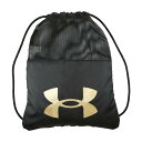 アンダーアーマー UAハーフ メッシュ サックパック 1364505-001 Black/Gold メンズ ベースボール UNDER ARMOUR