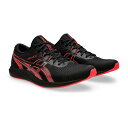 アシックス シューズ HYPER RACER ブラック/ガンメタル 1093A233-001ハイパーレーサー リクジョウ ユニセックス 男女兼用 ASICS