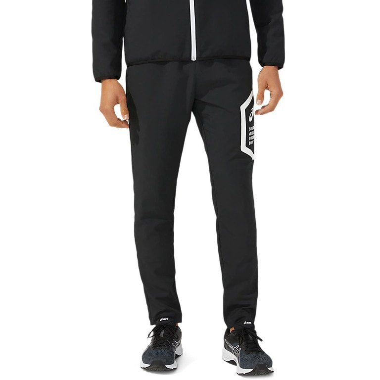 【店内全品エントリーでポイント10倍[27日1:59まで]】アシックス ドライクロスパンツ（スリム） ハーフパンツ パフォーマンスブラック 2031E053-001 トレーニング メンズ ASICS