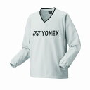 ヨネックス 裏地付Vブレーカー. 32038 アイスグレー ユニセックス 男女兼用 アウター YONEX