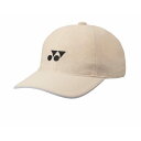 ヨネックス テニス メッシュキャップ 40106-147 ベージュ ユニセックス 男女兼用 YONEX