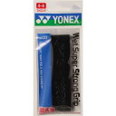 ヨネックス テニス グリップテープ ウェットスーパーストロンググリップ AC133-007 ブラック YONEX