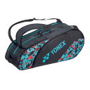 ヨネックス テニス ラケットバッグ6 BAG2322G-301 アクア YONEX