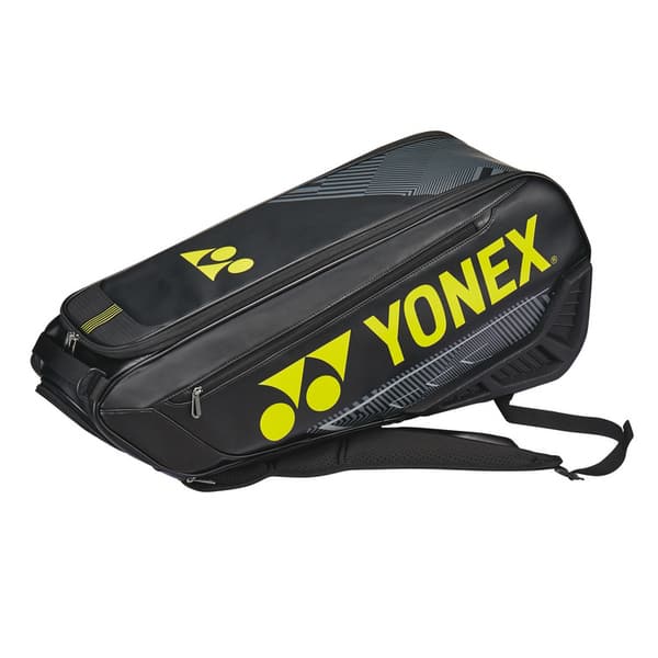 ヨネックス テニス ラケットバッグ6 BAG2442RY-400 ブラック/イエロー YONEX
