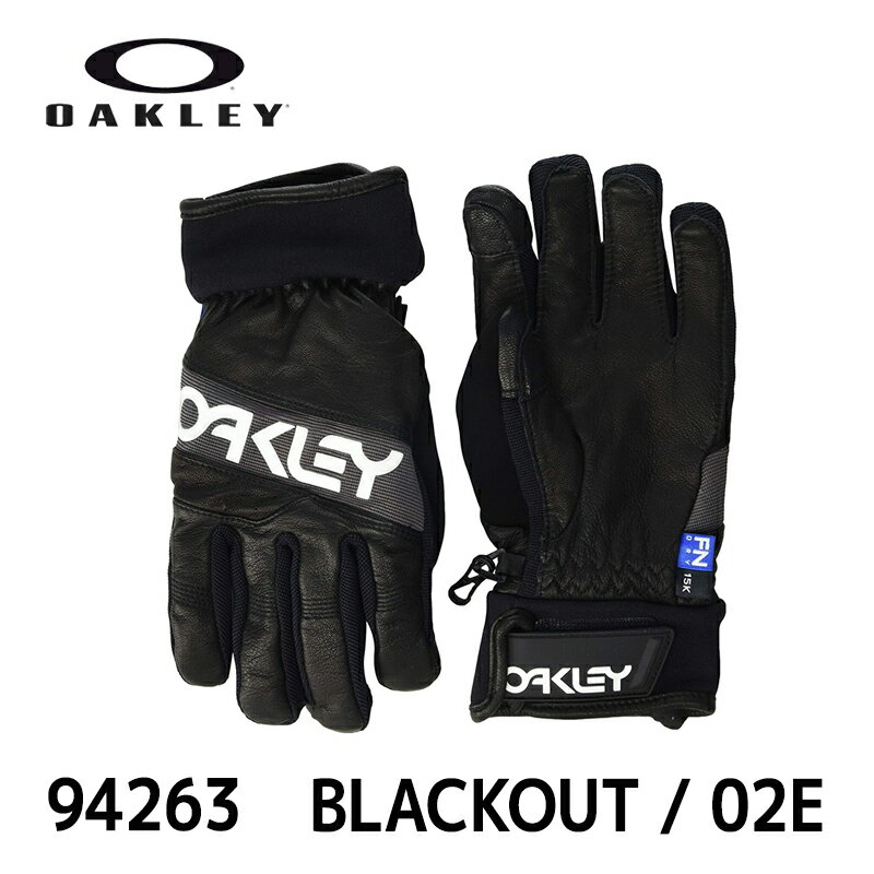 オークリー ファクトリー ウィンター グローブ ブラック OAKLEY FACTORY WINTER GLOVE 94263