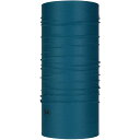 バフ ネックウォーマー COOLNET UV+ INSECT SHIELD SOLID ECLIPSE BLUE 426888 防虫加工製品 UPF50 体温調整 軽量 4way 速乾 抗菌防臭 BUFF(4)